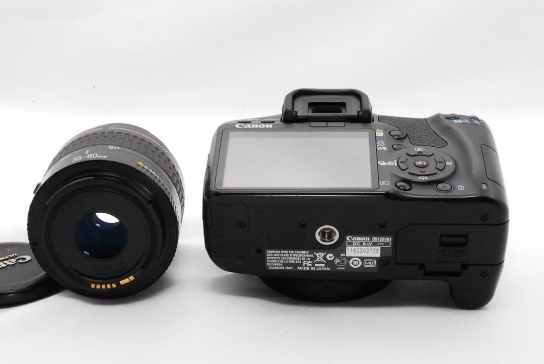 【初心者向け】Canon Kiss X2 シンプル標準セット