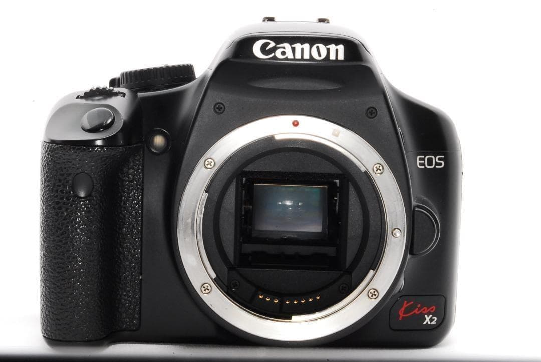 【初心者向け】Canon Kiss X2 シンプル標準セット