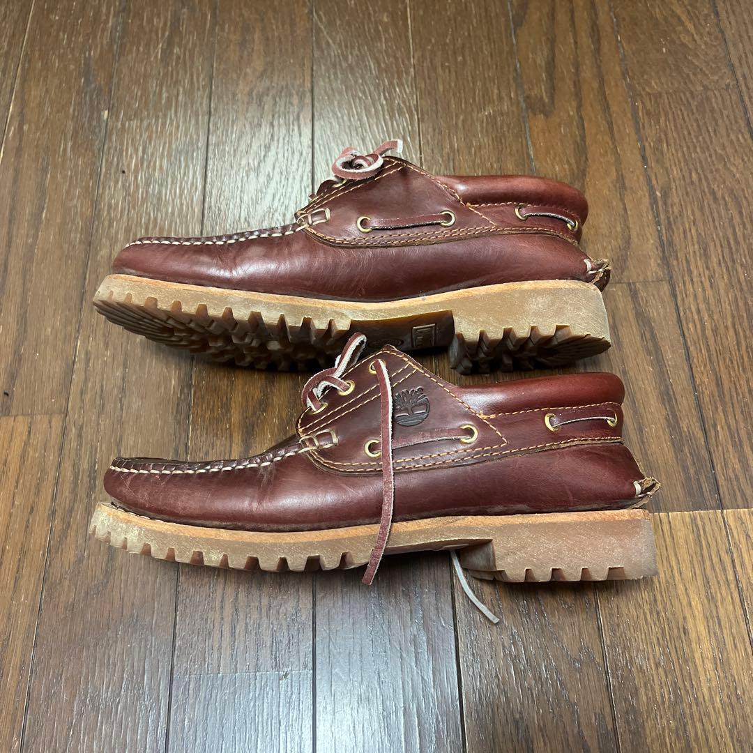 Timberland ティンバーランド　3eye スリーアイ　デッキ　革靴