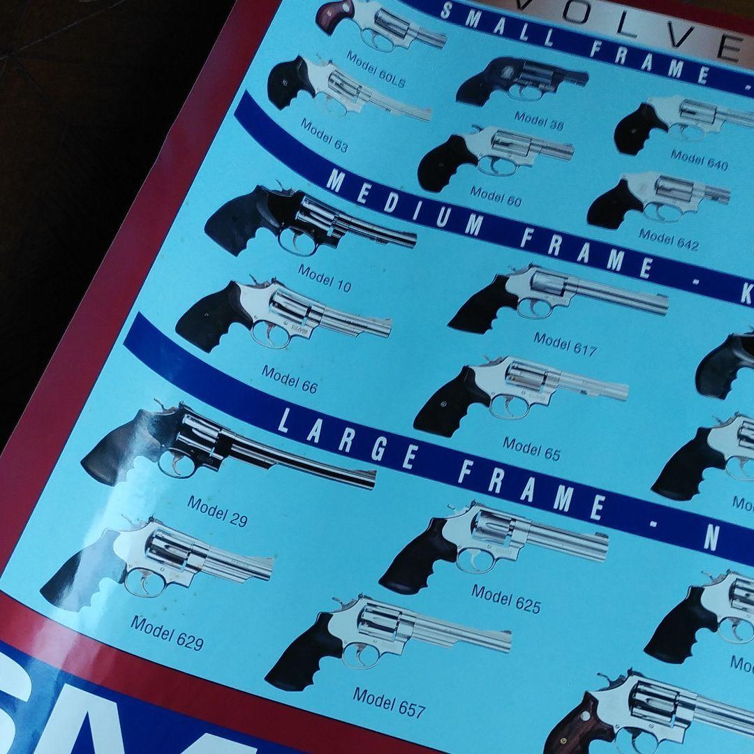 スミス&ウエッソン　SMITH & WESSON　【超レア商品】銃 ポスター