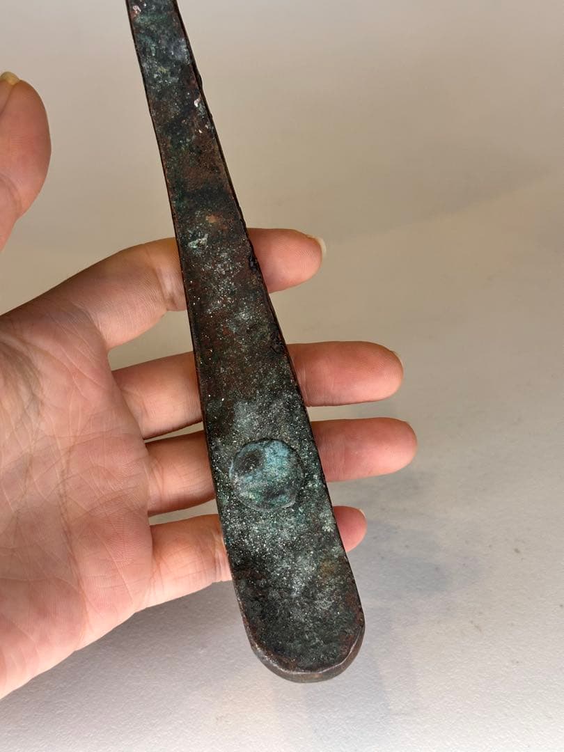 青銅製 ドラゴンデザイン 装飾品 龙头装飾 置物 古美術品