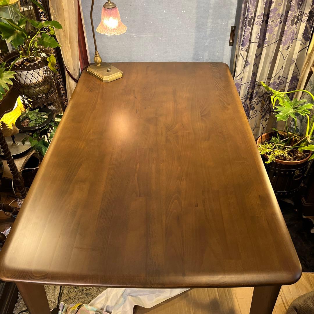 Sale ダークアルダー　ソリッド　ダイニングテーブル