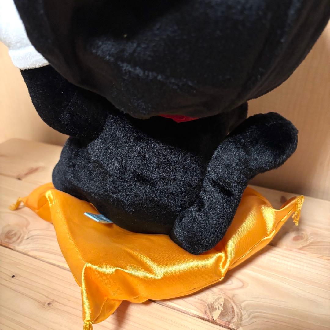 ディズニーベビー　グーフィー　招き猫　クロネコ