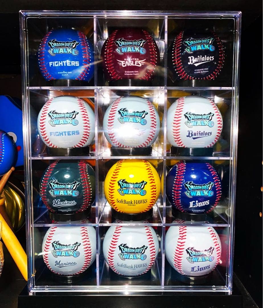 ドラクエ　スライムボール　プロ野球パリーグチーム記念ボール 12個セット
