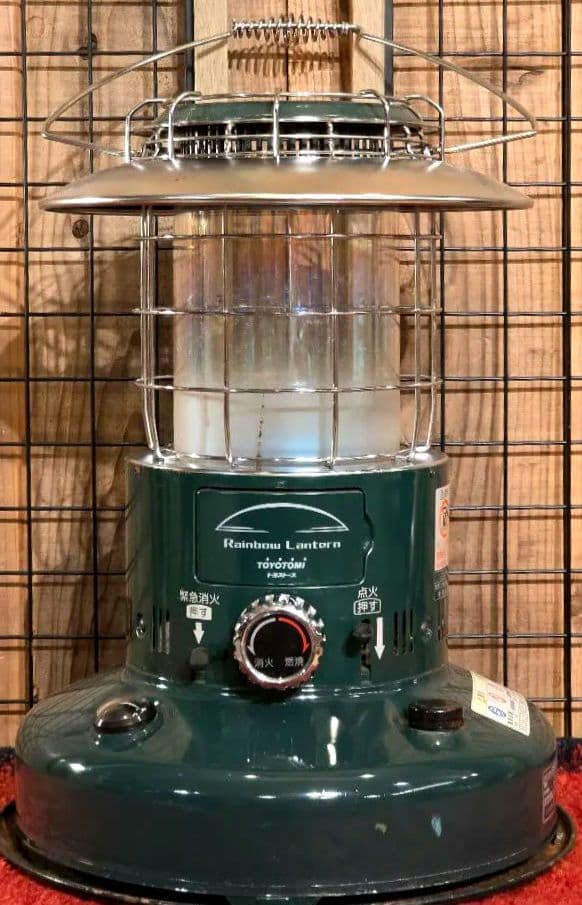 m*a様 トヨトミ レインボーストーブ RL-25C 緑 レトロ石油ストーブ