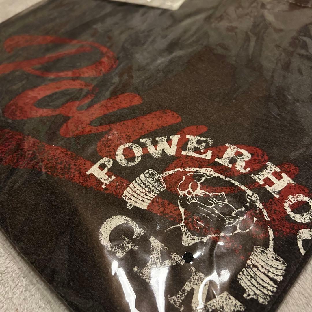 LÝFT × POWER HOUSE GYM ビッグ　Tシャツ　ブラック　XL