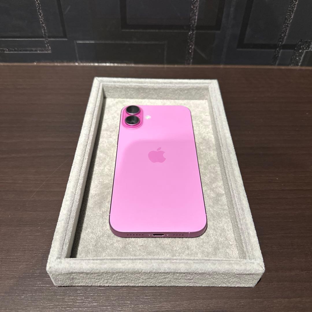 【美品】iPhone 16 Plus 128GB ピンク