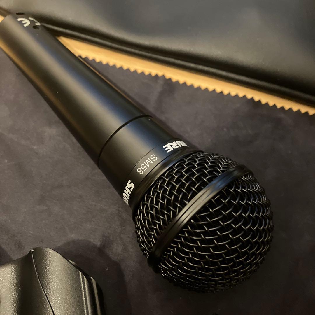 配信機器・PA機器・レコーディング機器 Shure sm58 specialblack edition