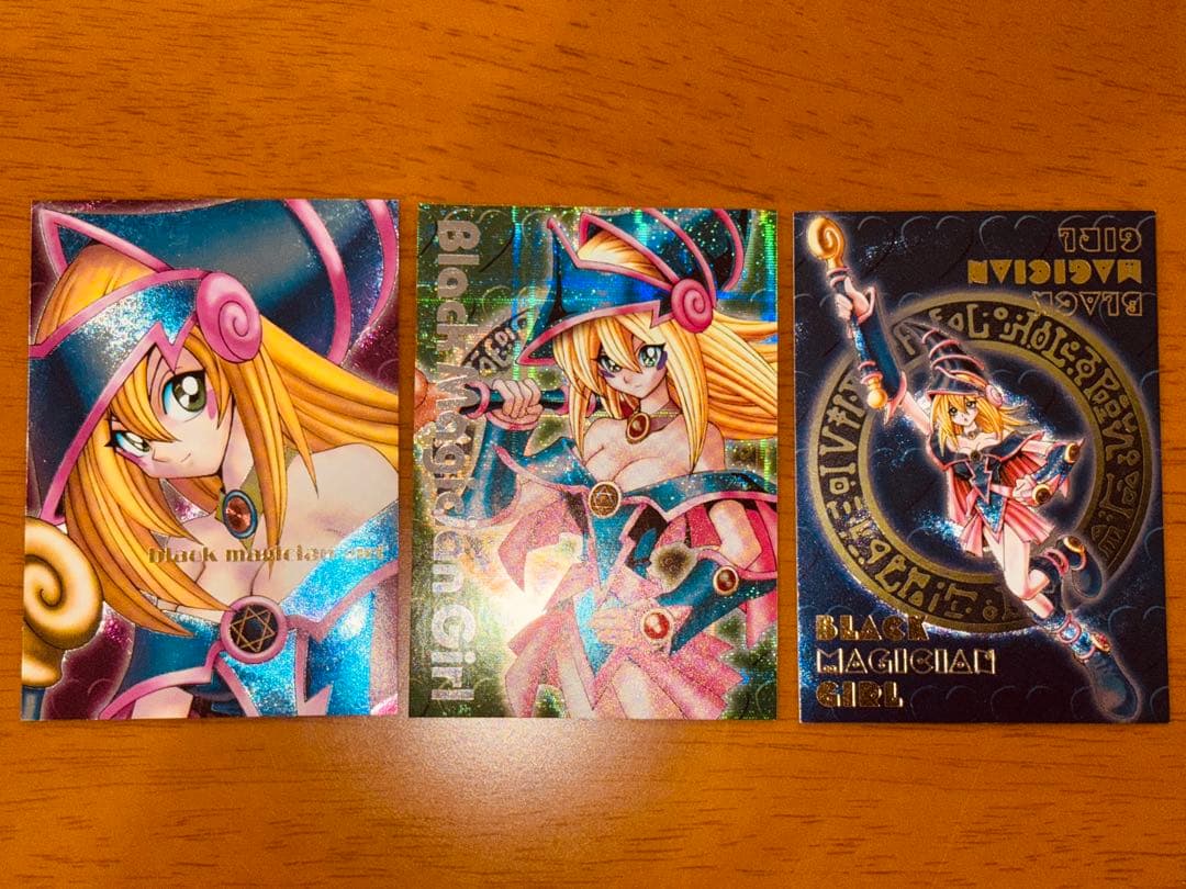 【DDM】【特典カード】ブラック・マジシャン・ガール 3枚セット