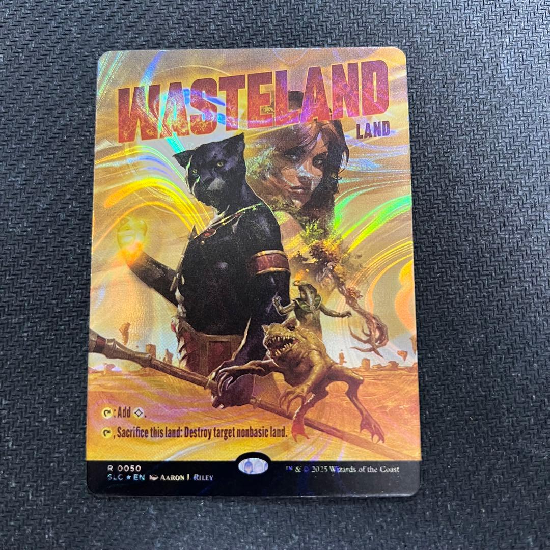 SLD 不毛の大地/Wasteland 英語版ボーダーレス ハローfoil