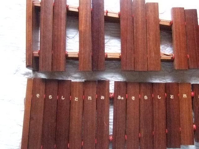 ●KAWAI カワイ シロホン カリン 木琴 2段 音楽 演奏●