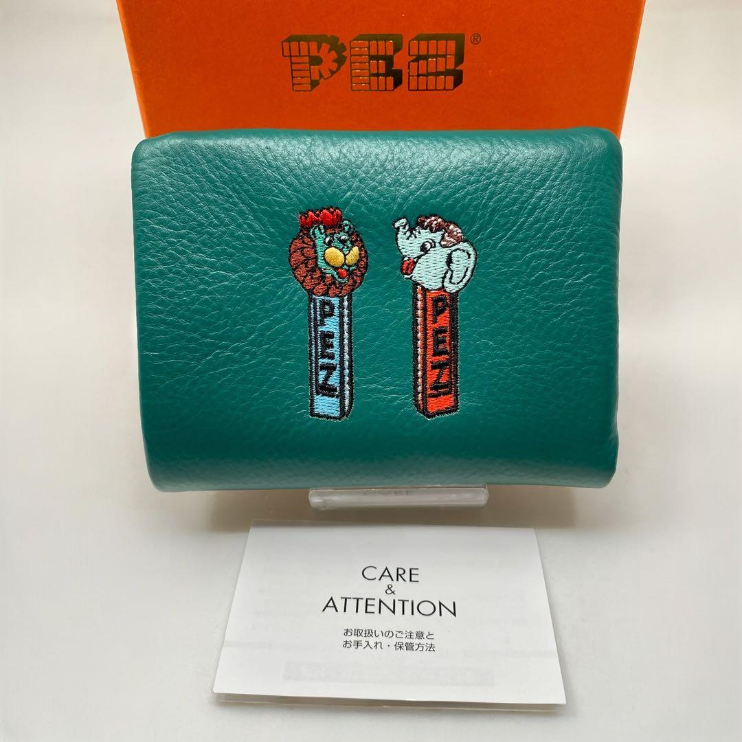 ear PAPILLONNER pez イアパピヨネ 財布 ブルー イア コラボ