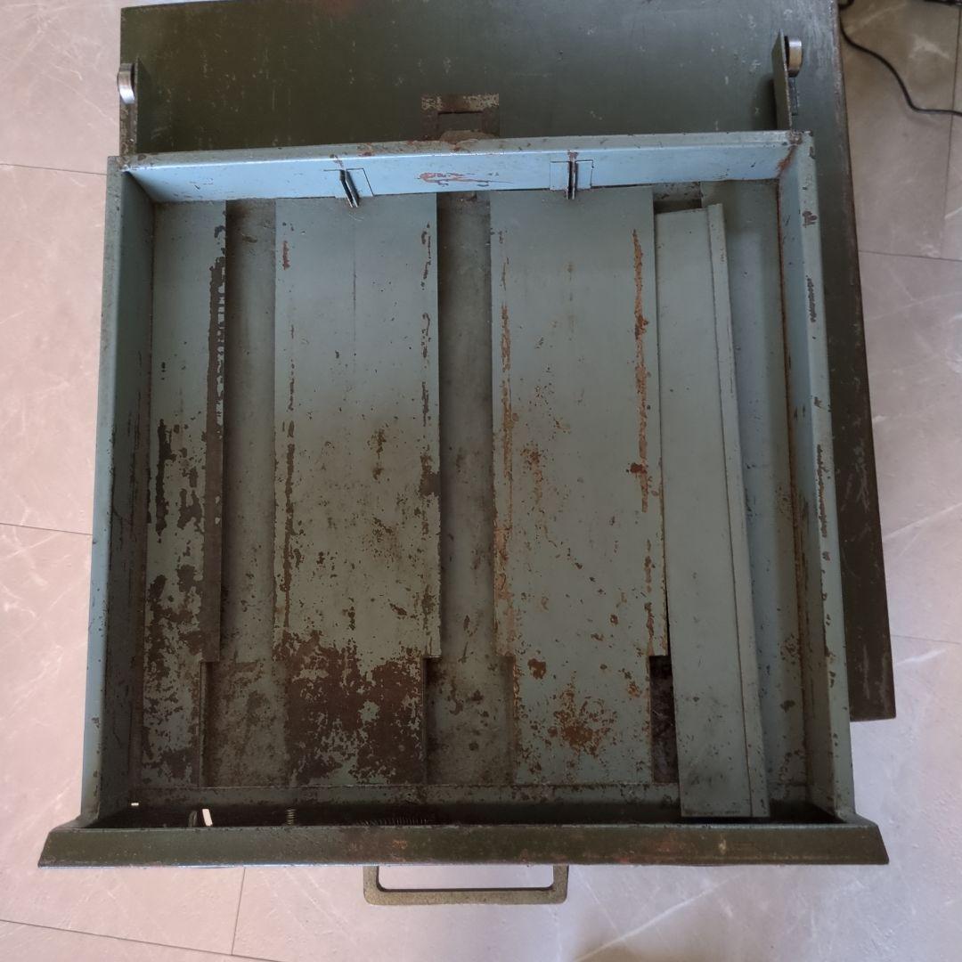 アンティークインダストリアル工業系 アイアンパーツBOX