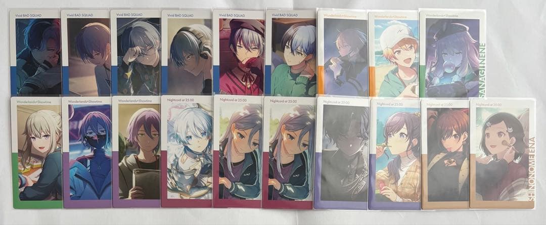 プロセカ 紙類 まとめ売り バラ売り⚪︎