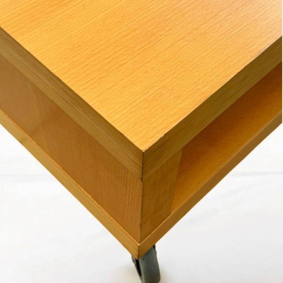 無印良品 テレビボード キャスター付き　ナチュラルウッド