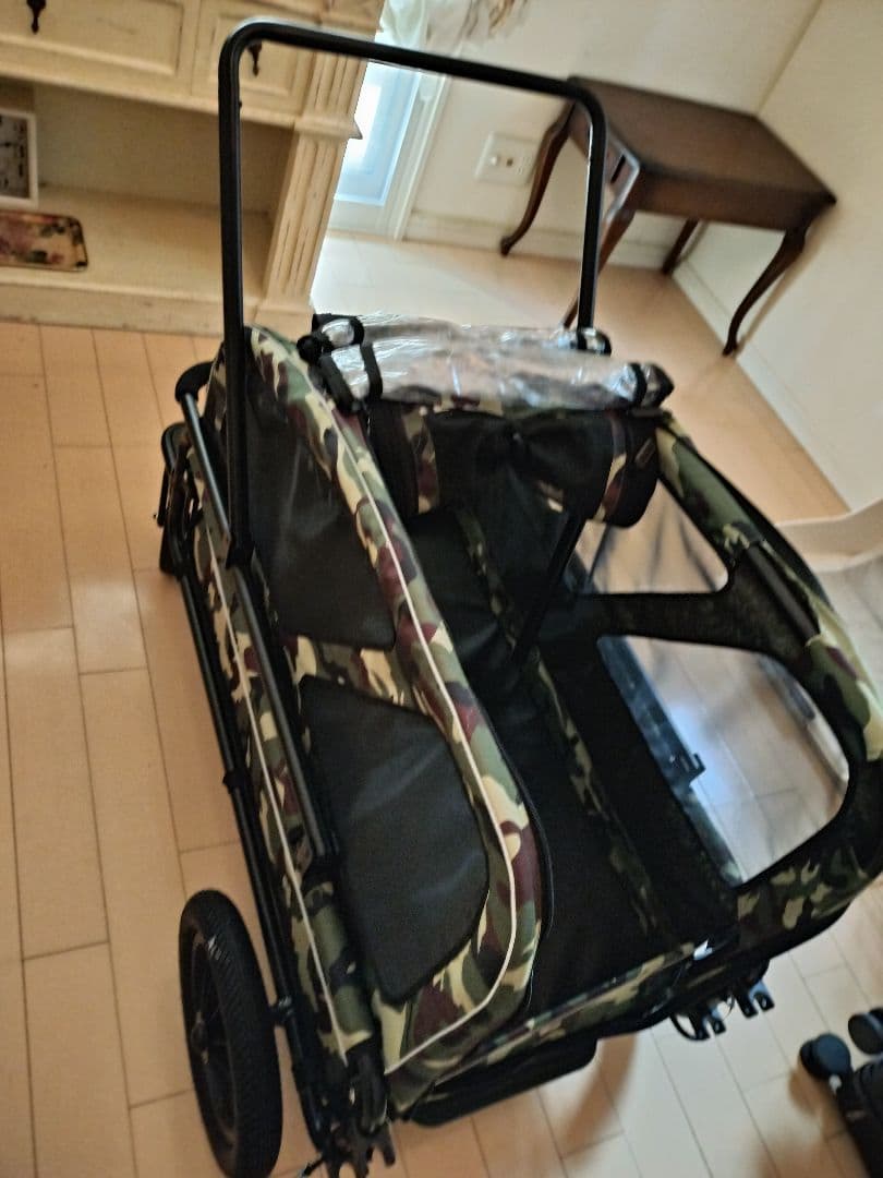 AIRBUGGY エアバギー キャリッジ+ルーフセット 大型犬 カモフラ柄