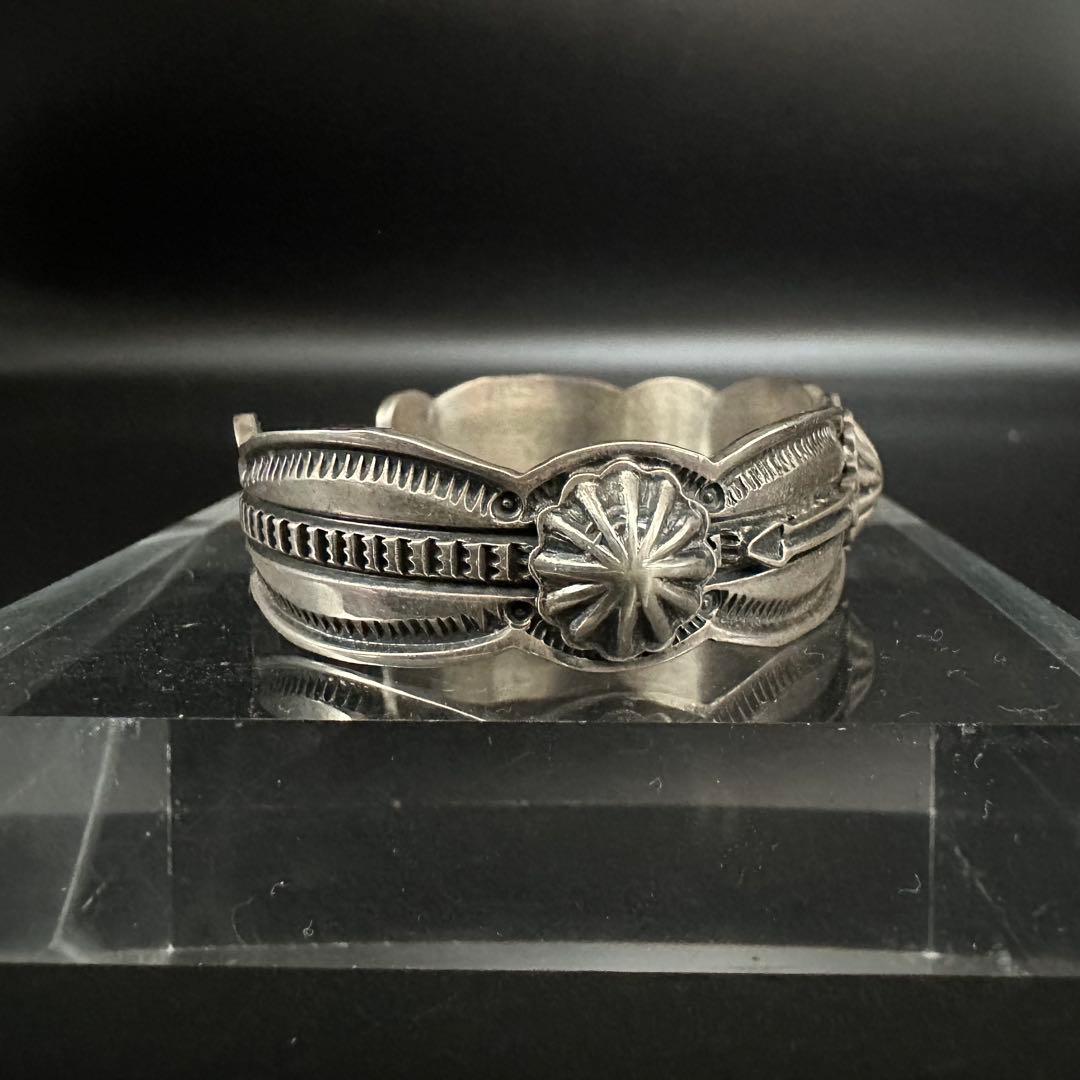 Navajo DONOVAN CADMAN アポロコンチョ バングル