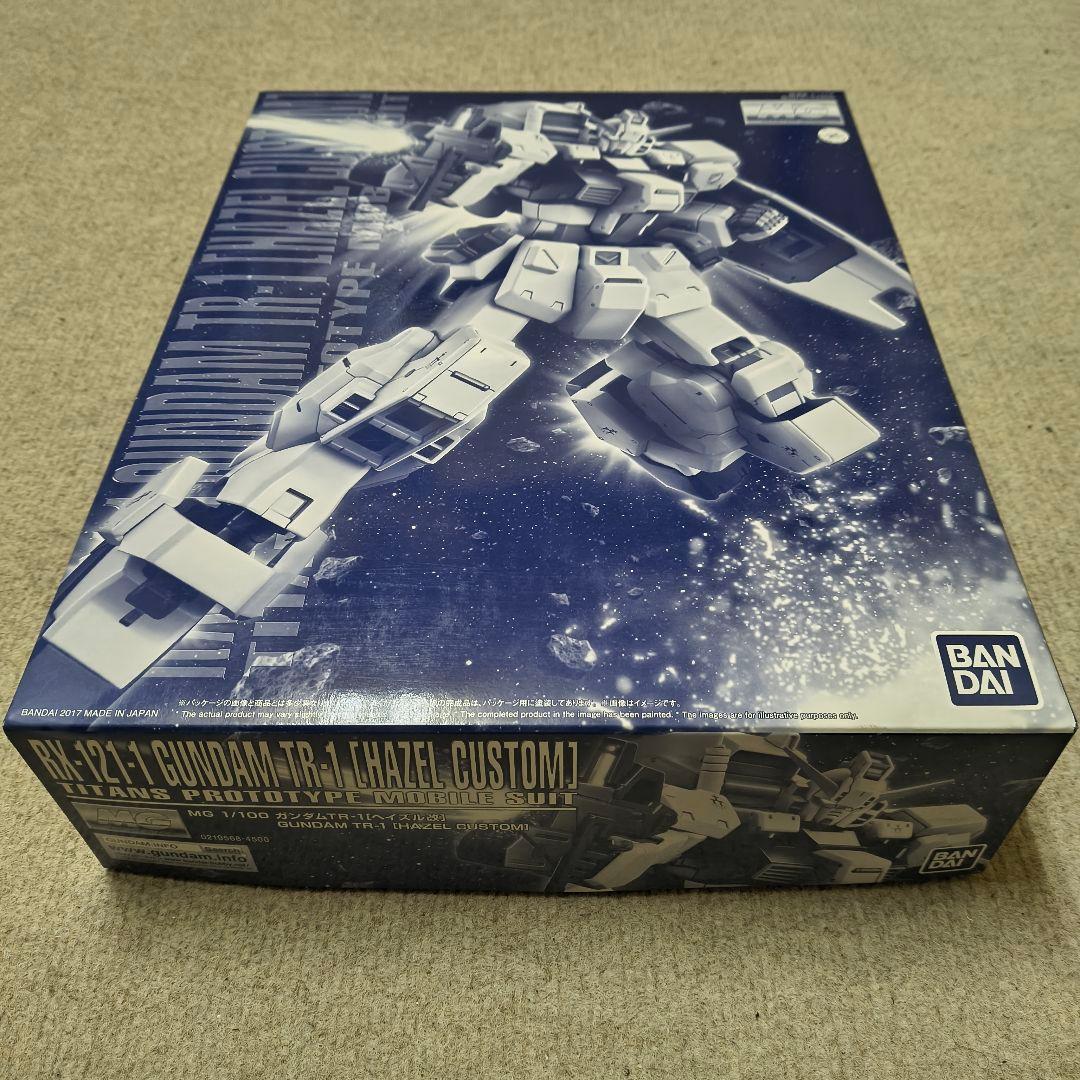 未組立品 MG ガンダムTR-1[ヘイズル改]+Gパーツ[フルドド]2体セット