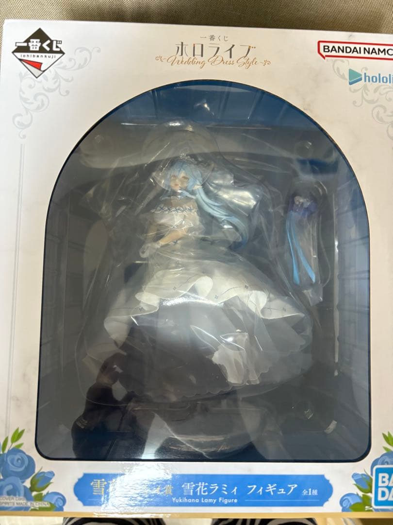 ホロライブ　一番くじ　雪花ラミィ賞フィギュア他下位賞　雪花ラミィグッズセット
