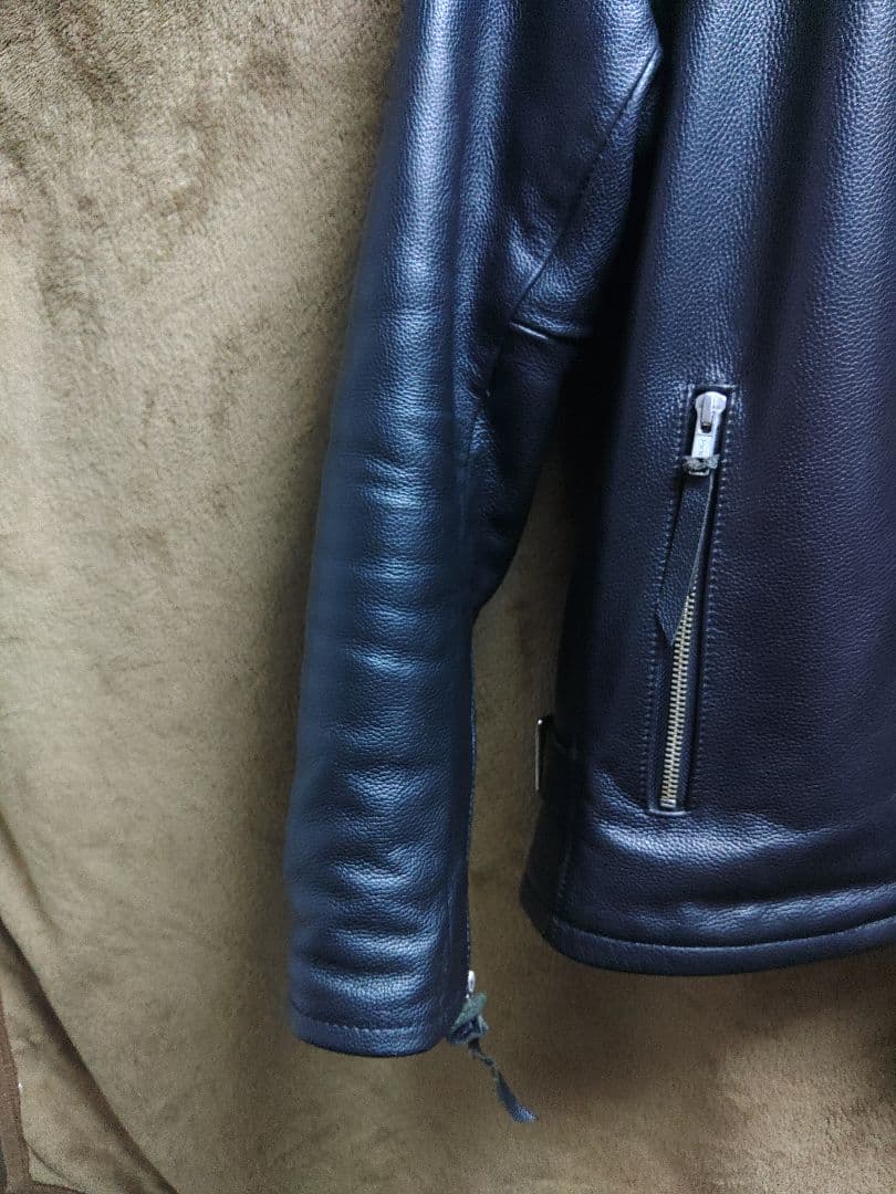 ス*カ様 KADOYA シングルライダースジャケット　Lサイズ