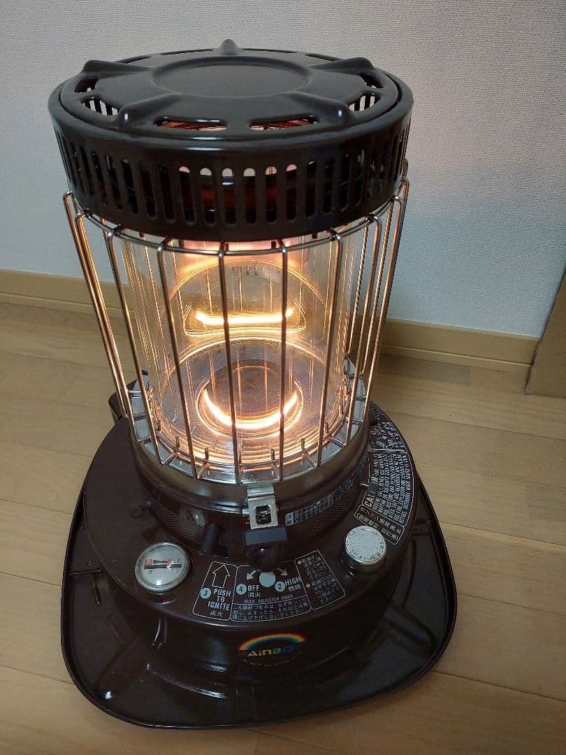 値下　トヨトミレインボーストーブ　USA　RB-2形 　芯交換済　昭和レトロ