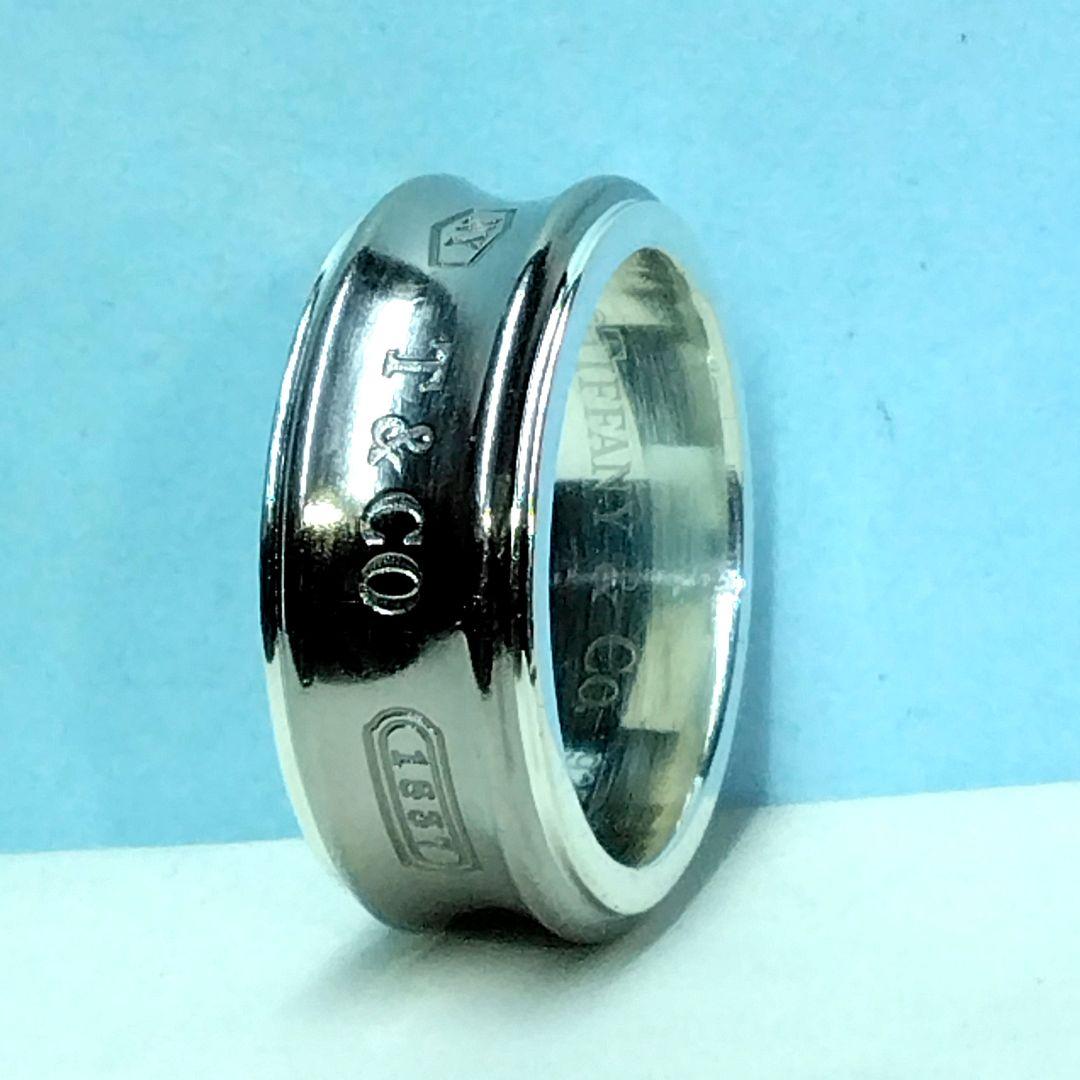 ティファニーシルバー＆チタン ナローリング　15.5号　新品仕上げ