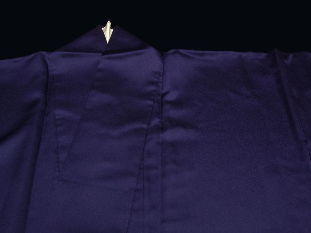 モダン洋花　無地　ぼかし染め　正絹振袖フルセット　成人式　ｍ35