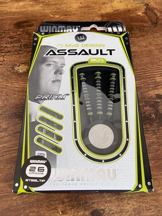 winmau MvG ASSAULT26g ハードダーツ