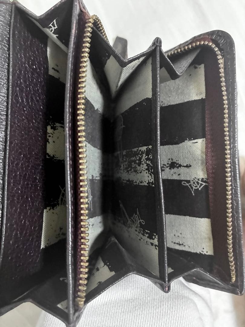 Vivienne Westwood ヴィヴィアン 三つ折り財布 ブラック