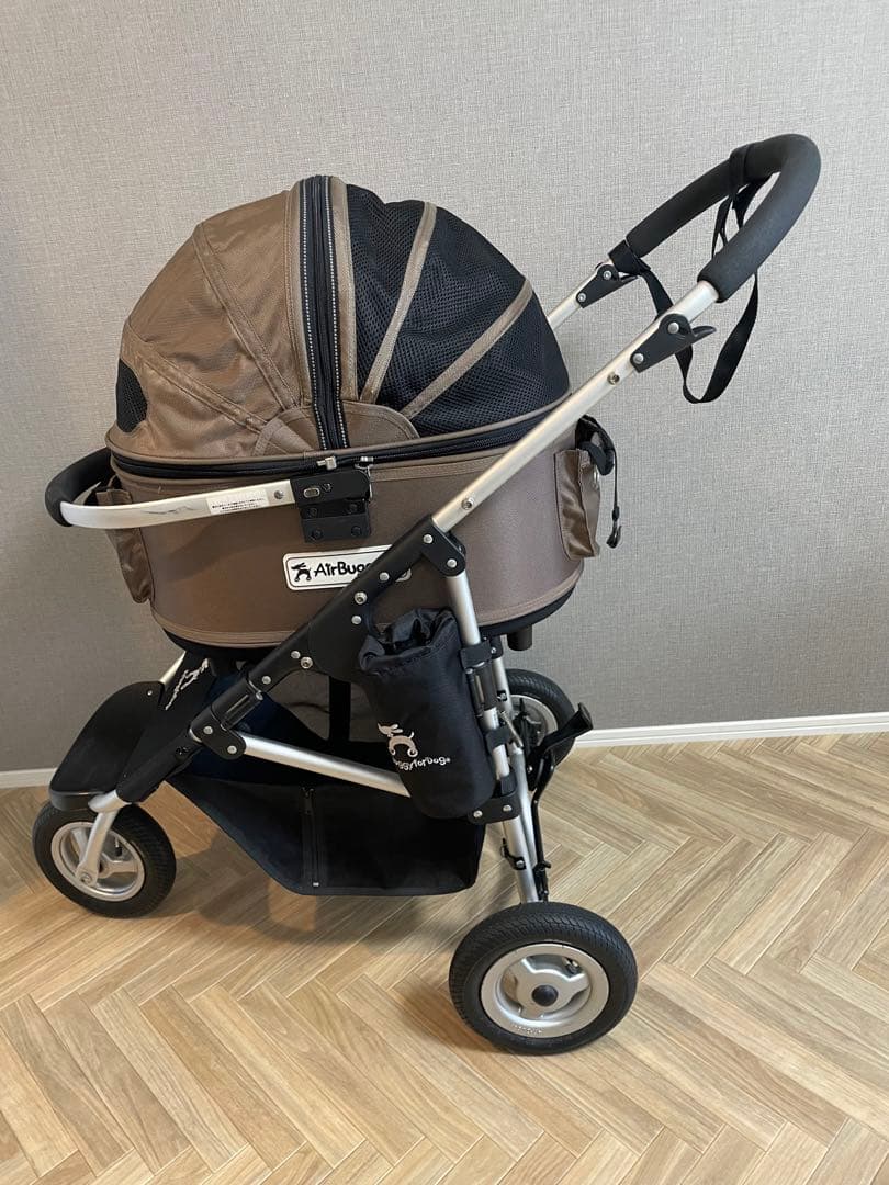 AirBuggy ペットカート ブラウン　ドーム2 SM