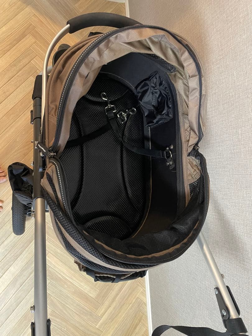 AirBuggy ペットカート ブラウン　ドーム2 SM