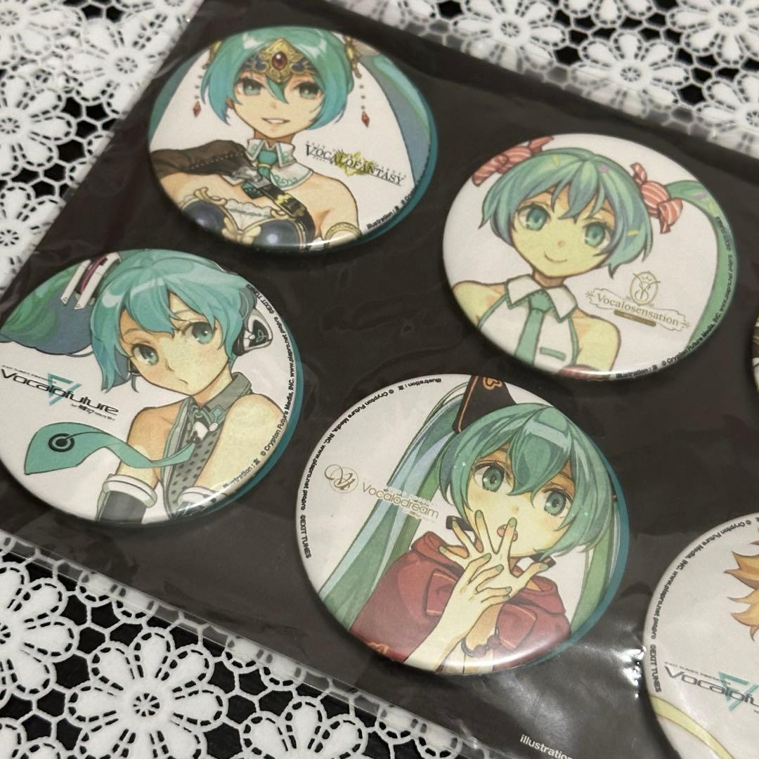 激レア☆【初音ミク】EXIT TUNES 缶バッジ Vocalofuture