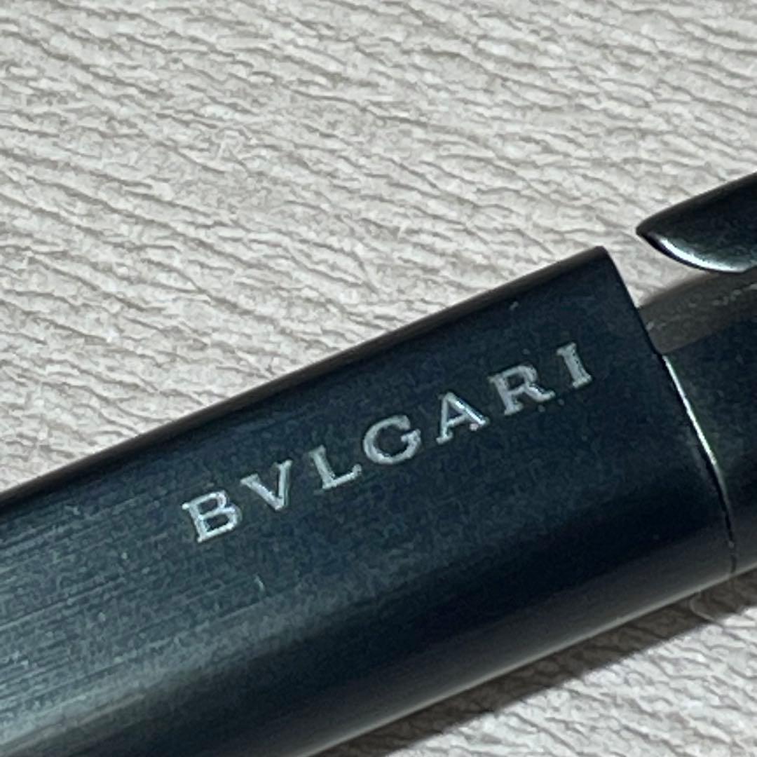 ブルガリ　ボールペン　ブラック　BVLGARI