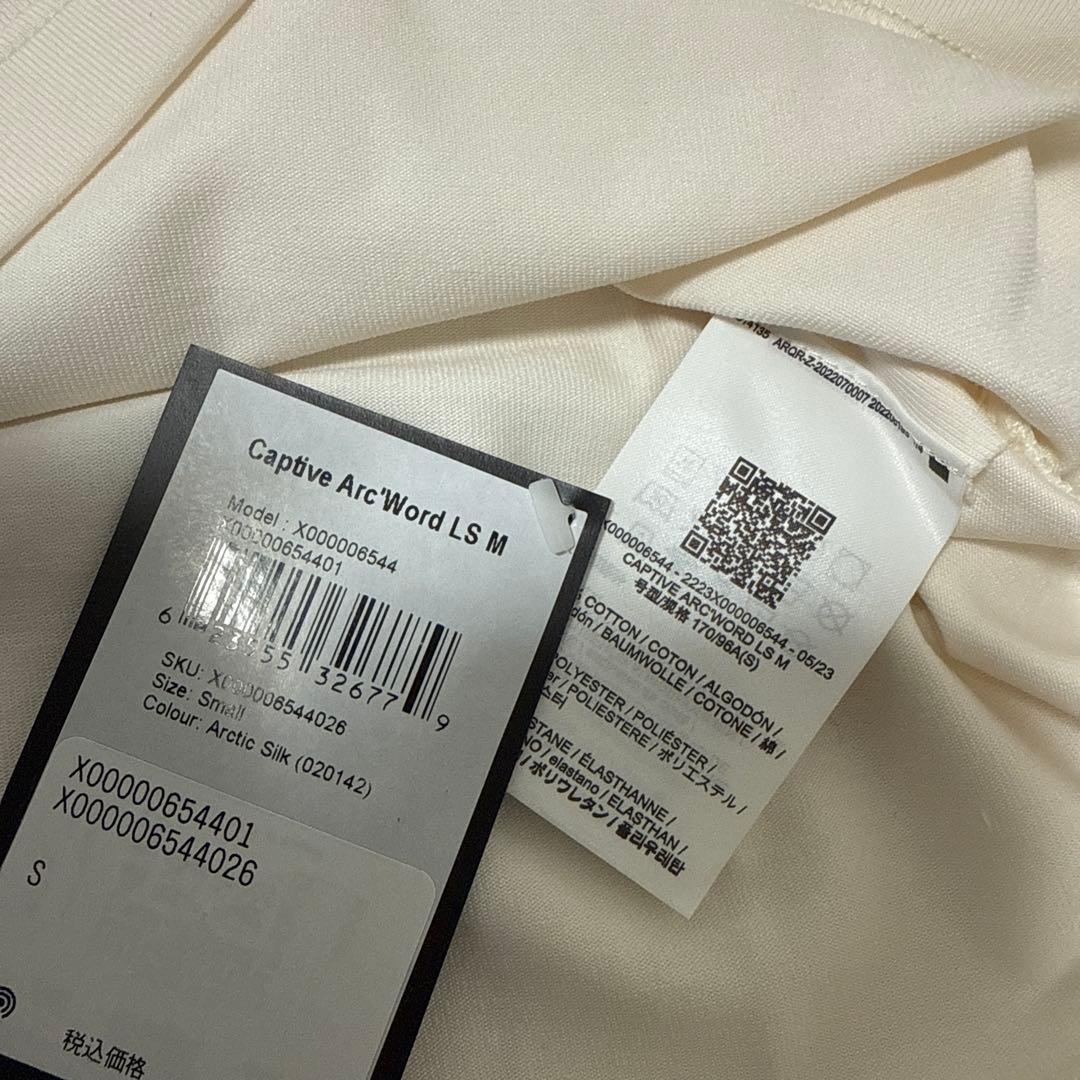 【新品・未使用】ARC’TERYX キャプティブ アークワードLS Ｓ