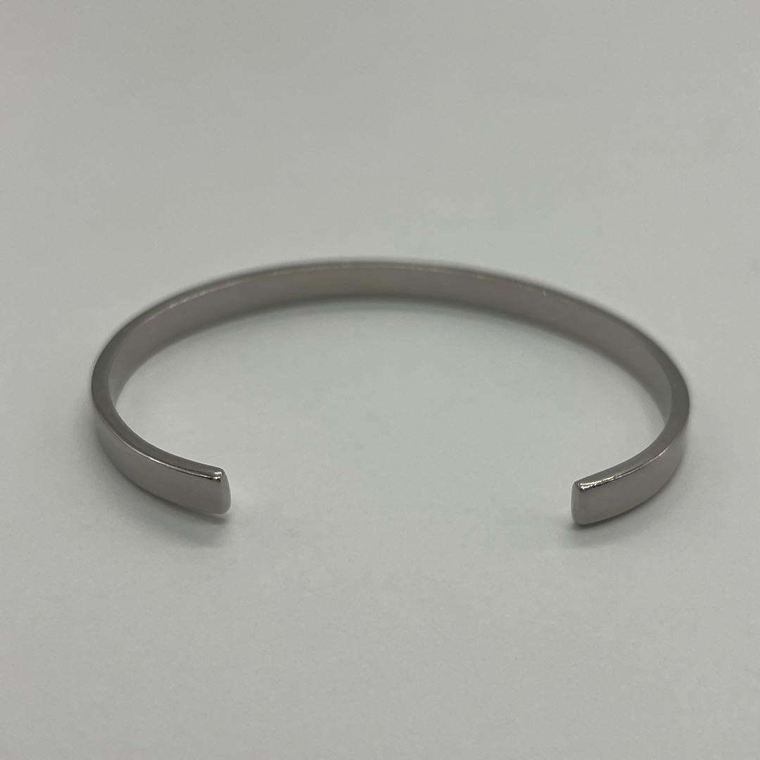 メゾン マルジェラ MAISON MARGIELA ロゴ カフ バングル SV