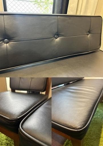 引き取り限定　大阪市　おしゃれダイニングチェア3点セット