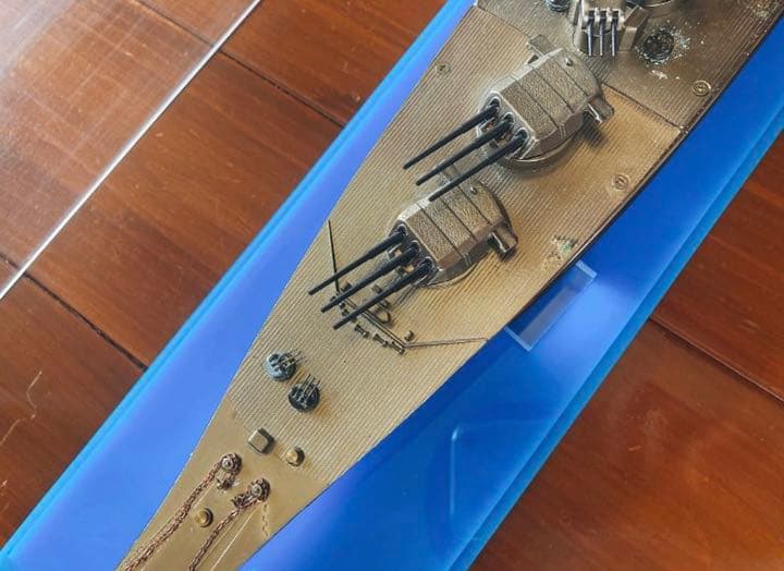 セール【希少】戦艦大和　1／550模型・プラモデル　金属製模型