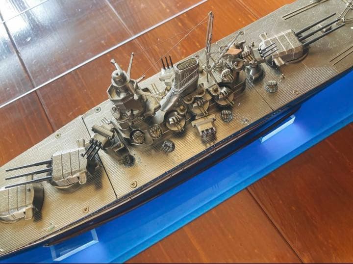 セール【希少】戦艦大和　1／550模型・プラモデル　金属製模型