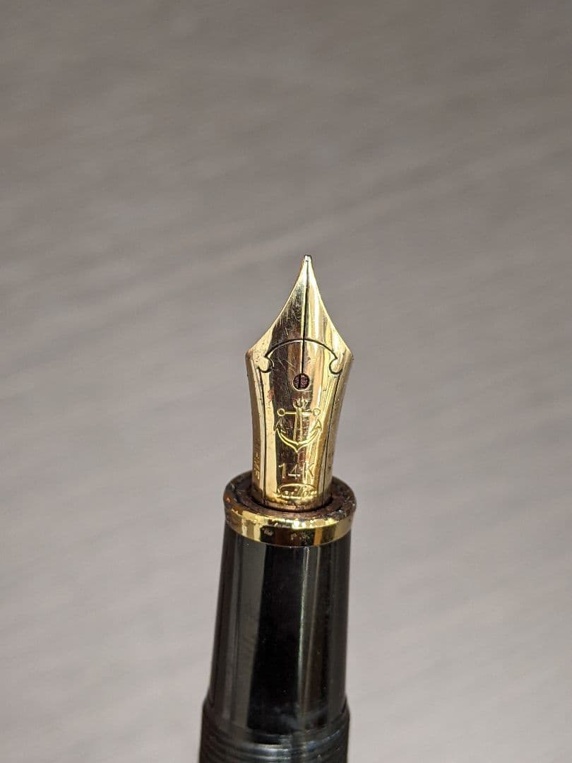 SAILOR セーラー 14K 金 ゴールド ペン先 黒 万年筆