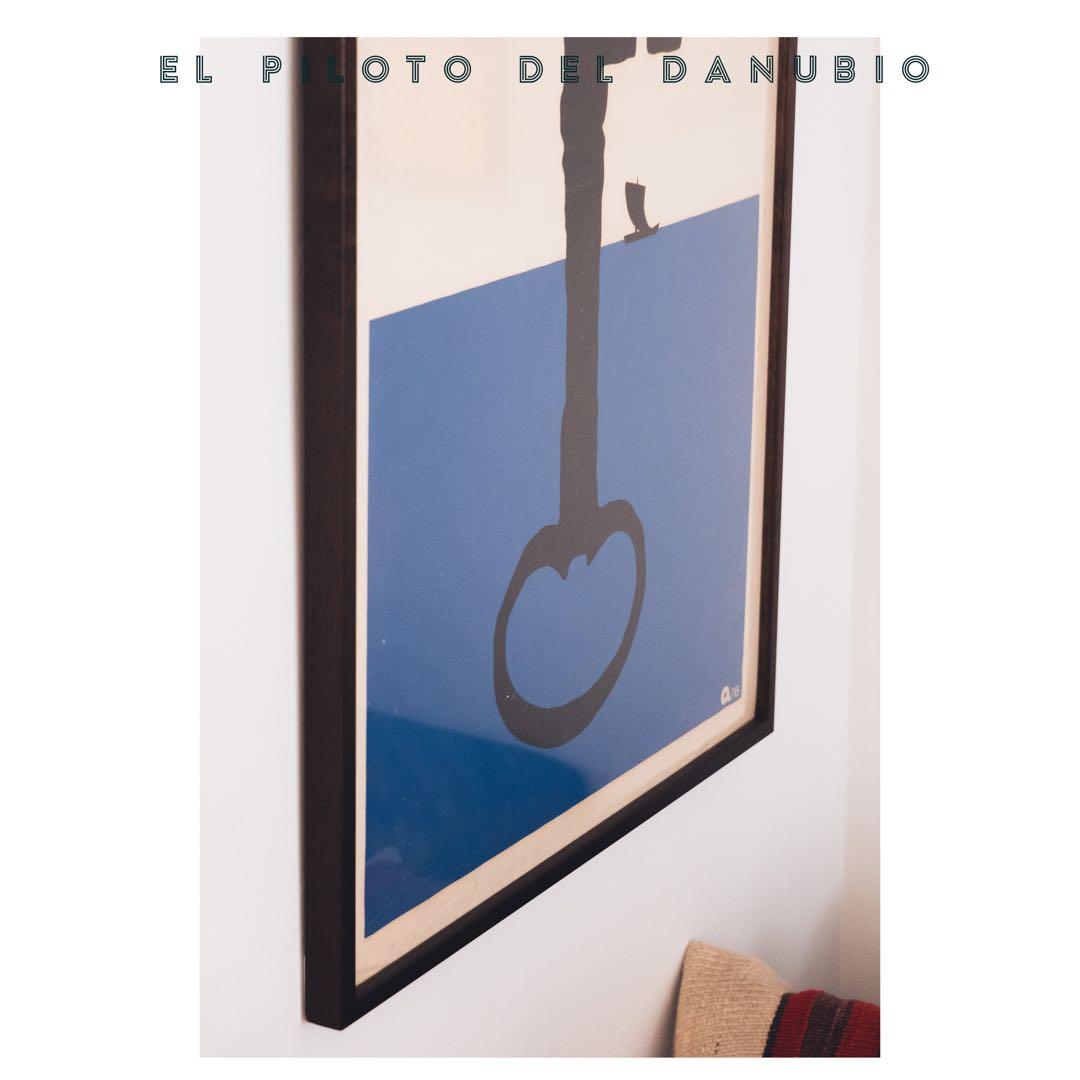 【レア】ジュール ベルヌ 『ドナウの水先案内人』 キューバ ビンテージ ポスター