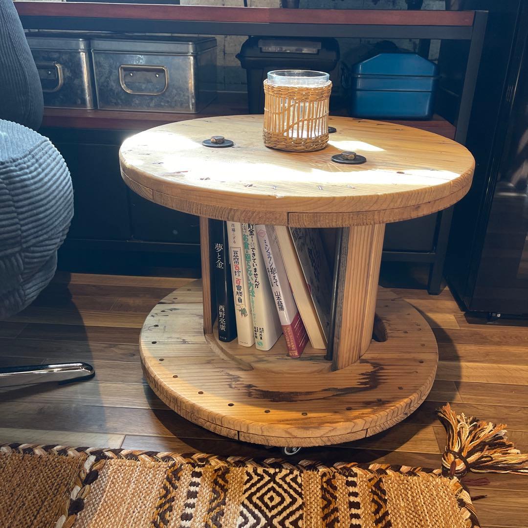 ケーブルドラム 電線ドラム テーブル インダストリアル インテリア