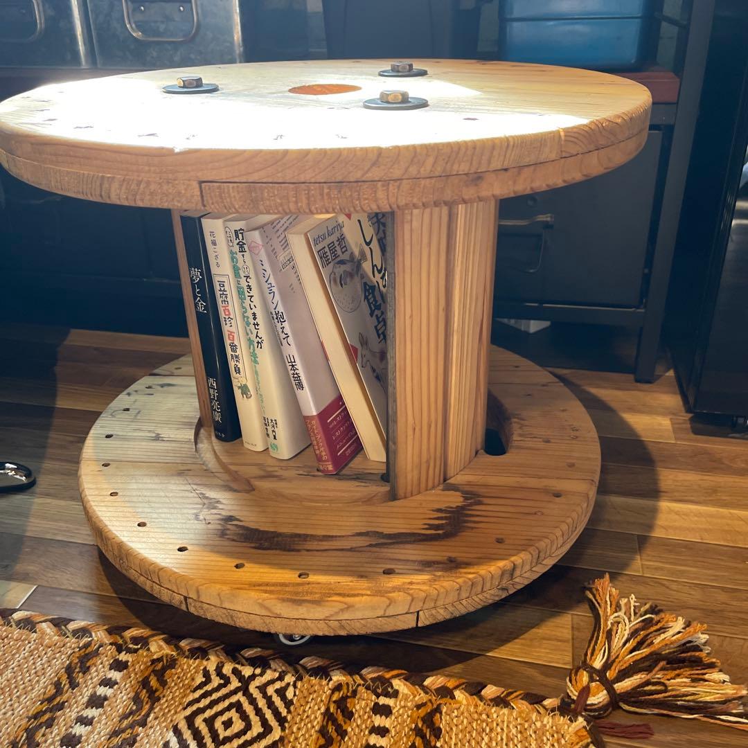 ケーブルドラム 電線ドラム テーブル インダストリアル インテリア