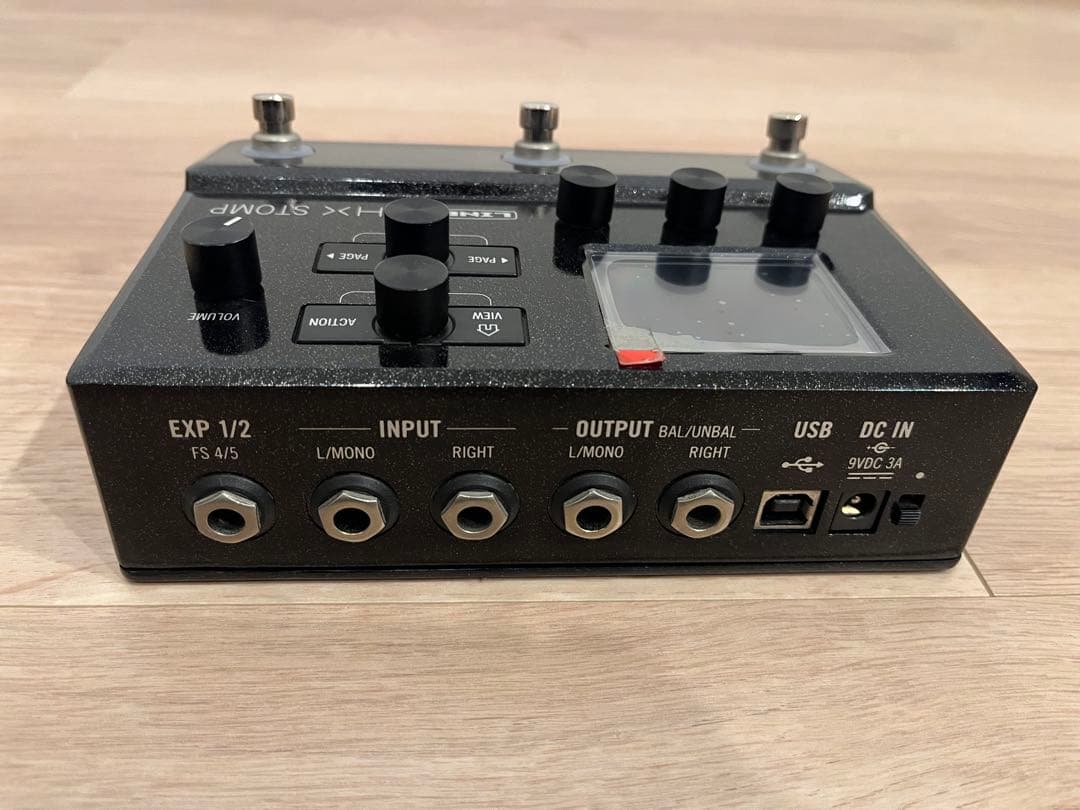 LINE 6 HX STOMP 外部フットスイッチ ケーブル付き