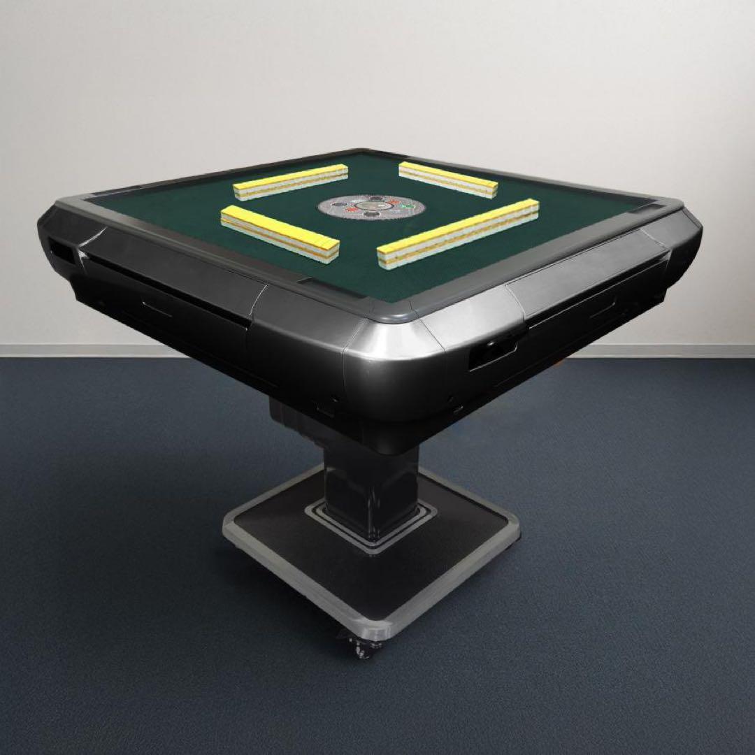 【新品】全自動麻雀卓 28mm 黒 ブラック 全自動 麻雀 静音 3人打ち対応