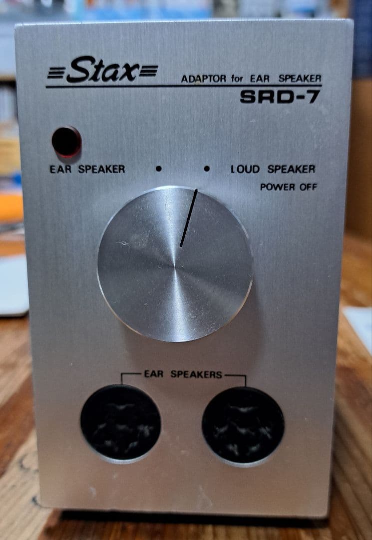 Stax　SR-X MK-3 ヘッドフォンとSRD-7 アダプター