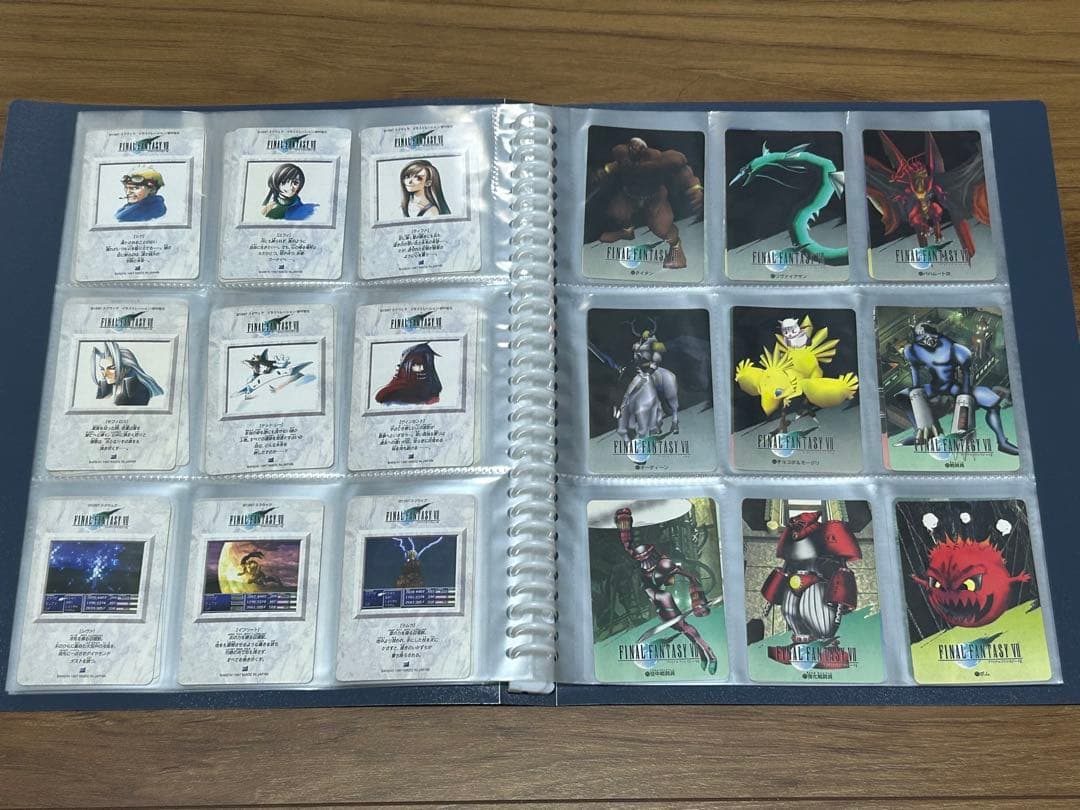 その他 FF7 Final Fantasy VII Cards Vintage Set