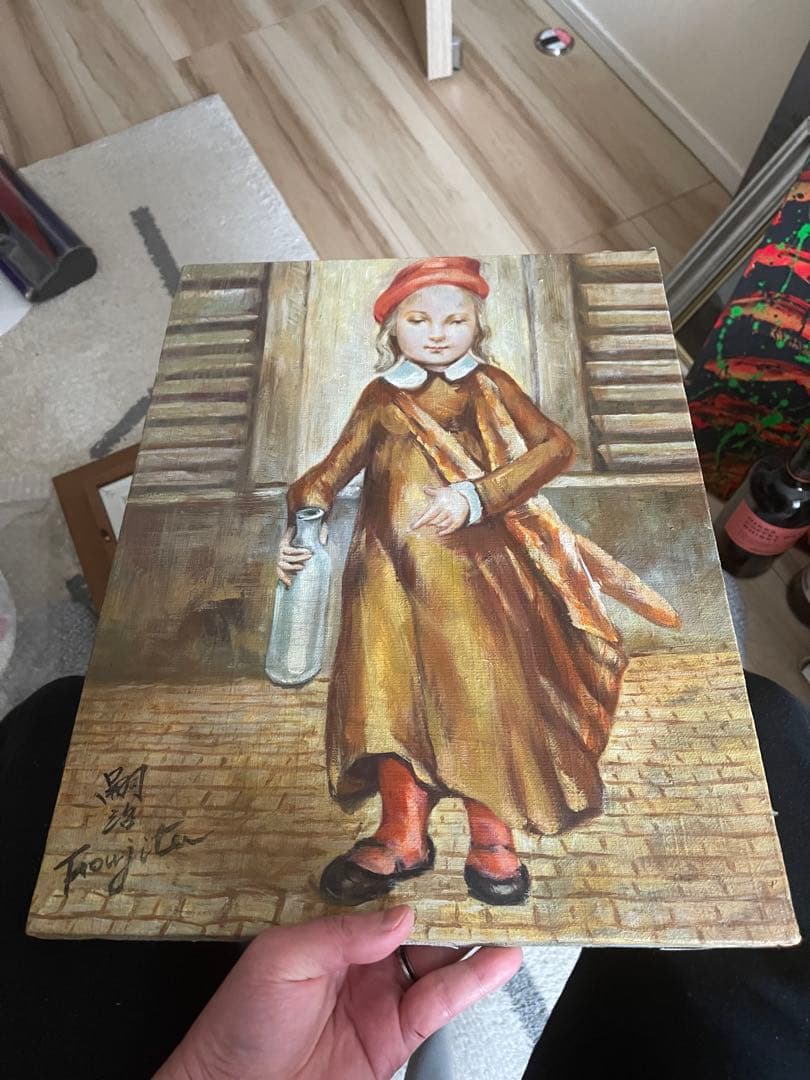 早い者勝ち　藤田嗣治　ー　少女