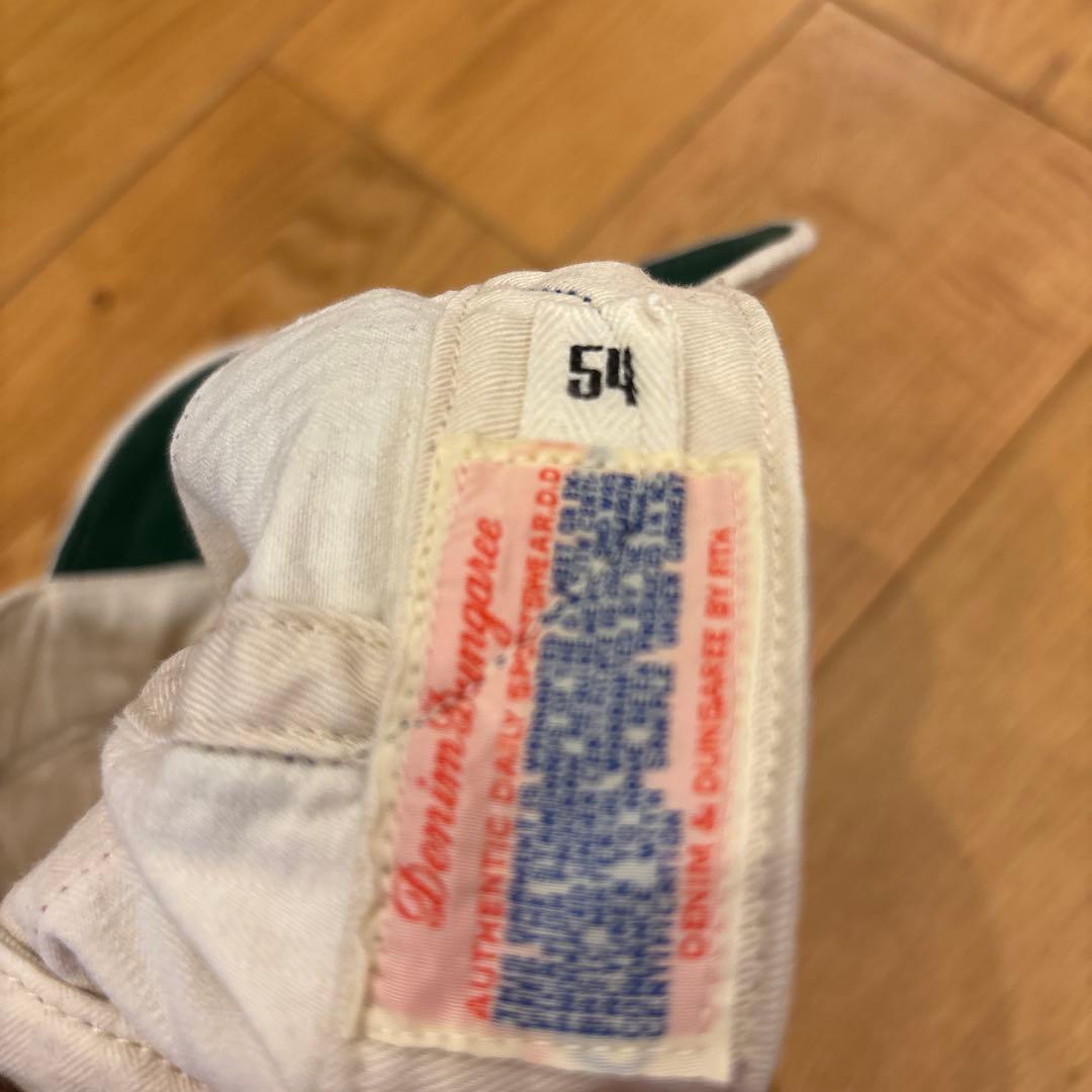 デニムダンガリー　帽子　小沢