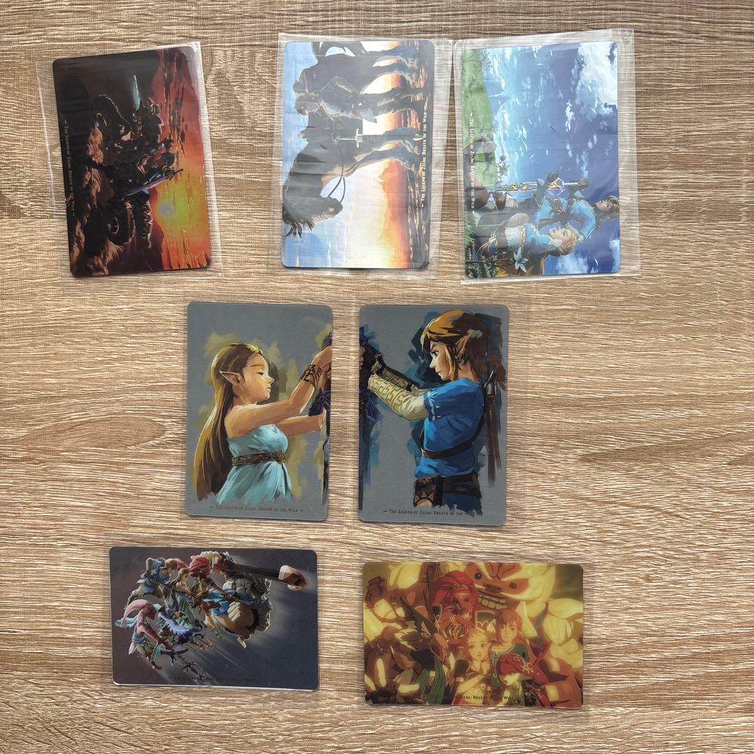 ご*ま様 ゼルダの伝説 ブレスオブザワイルド カードキャンディ　20種21枚