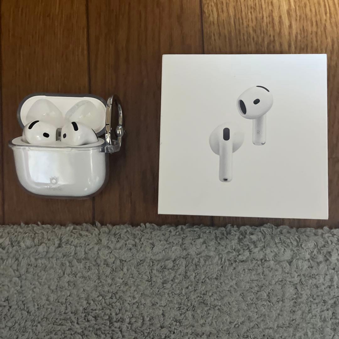 AirPods4ノイズキャンセリング機能搭載 箱付き